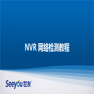 DG视讯 NT NVR网络检测教程