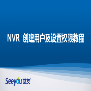 DG视讯 NT NVR创建用户及设置权限教程